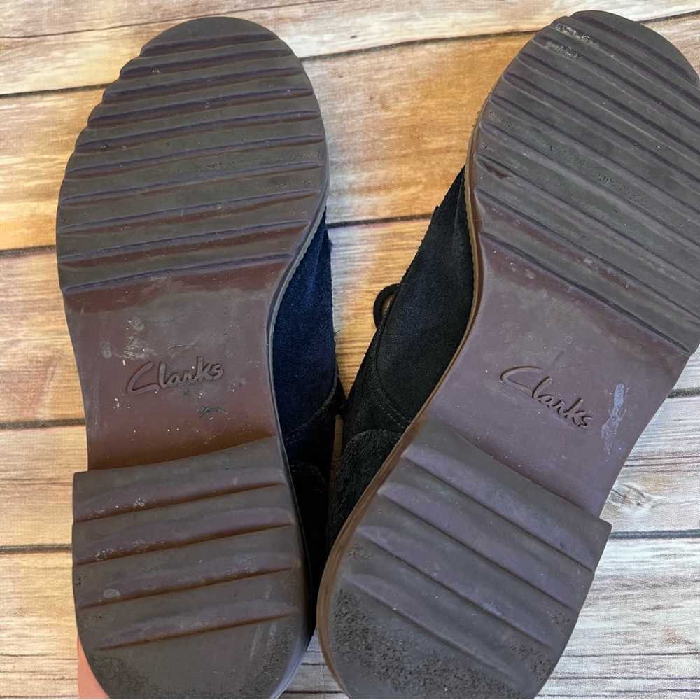 Clarks Blue Suede Shoes - Picture 7 of 7